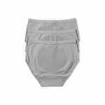 Lot de 3 culottes menstruelles grises - verso