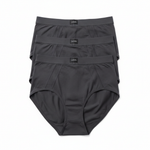 Lot de 3 culottes menstruelles foncées - verso